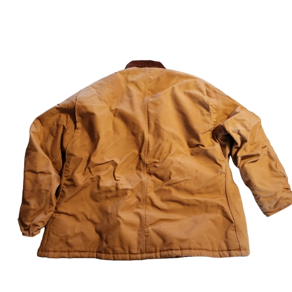 🤩Carhartt Men's Duck Heavy-duty Quilt Lined Insulated Jacket Size 3XL F - Picture 7 of 9